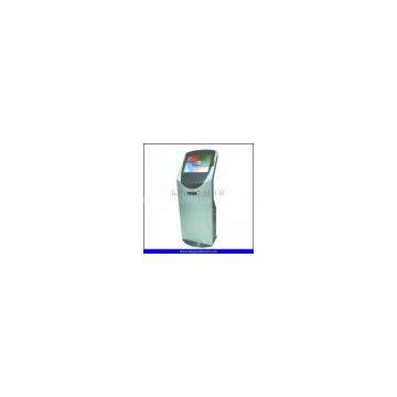 Payment terminal kiosk designers with mini magnetic cardreader and 80 mm