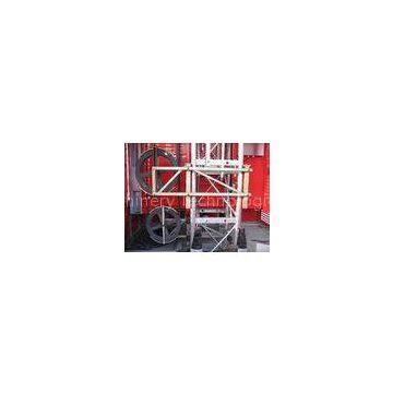 3200kg High Capacity Single Cage Hoists with Mast Hot-dip Galvanized