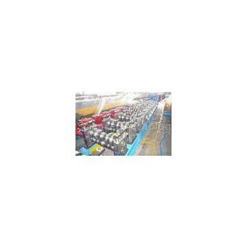 Cold Rolled Steel Guardrail Forming Machine Line Full Automation For Rail Fence