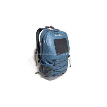 Solar Energy Product Backpack with Solar Panel Charger for iPhone etc. 39-0