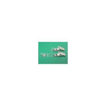 Bulldog Badge Clip w/PVC Strap