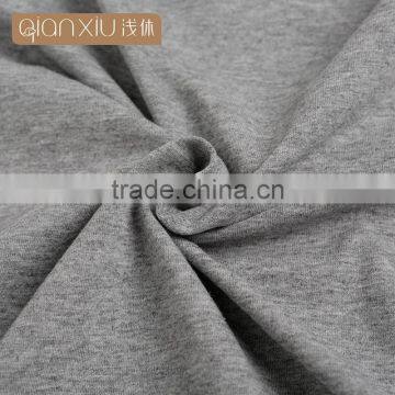 2017 Best Qianxiu Wholesale Lightweight Long Sleeved Elegant Gray Knit Cotton Mens Sleep Shirt photo-6