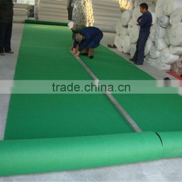 Trade manager on Alibaba Non woven Plain Exhibition / nonwoven felt carpet/Wedding Hall carpets