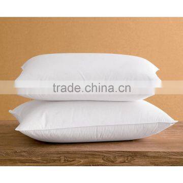Cotton White Standard Polyester Fiber Filling Hotel Pillow photo-3
