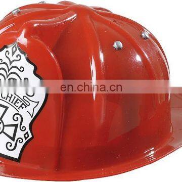 Hot sale red toy fireman helmet for children with high quality CH2070