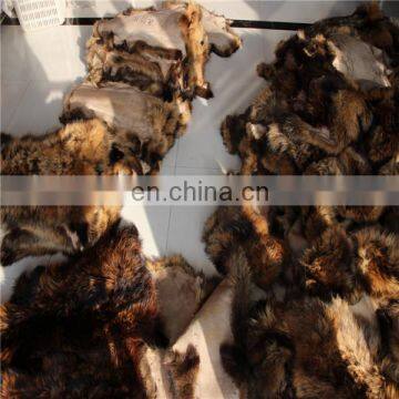 High quality raccoon whole skin From China