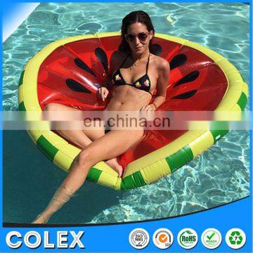 Inflatable Watermelon Slice Float Big Pool Lounger, Raft, Travel, Summer Vacation