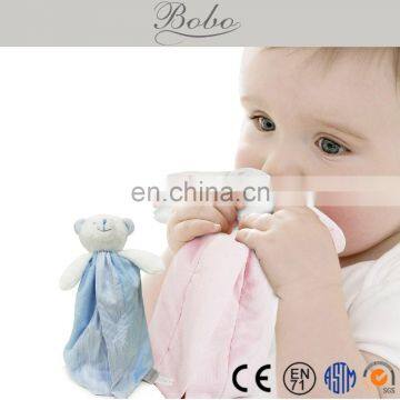 Fashion plush baby doudou, baby comforter