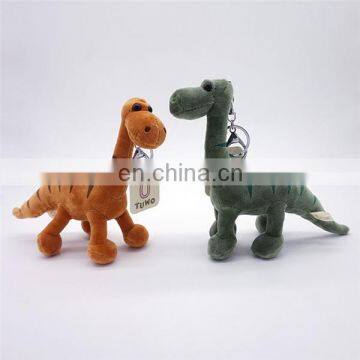 Wholesale Cheap 10CM Plush Mini Dinosaur Toys For Bag Brand LOGO Cute Stuffed Plush Dinosaur Keychain photo-5