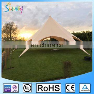 Outdoor White Star Shaped Tent Star Marquess Waterproof Star Tent photo-5