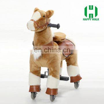 Kid riding zebra horse toy/ Mechanical walking horse/Walking mechanical horse