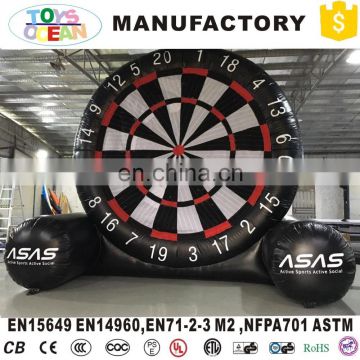 New design Top quality Inflatable Football Sticky Darts Soccer Dart Goal board For sale