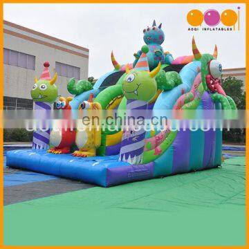 Guangzhou Inflatable Game Manufactures Garden Play Toys Inflatable Slides Monster for Sale photo-4
