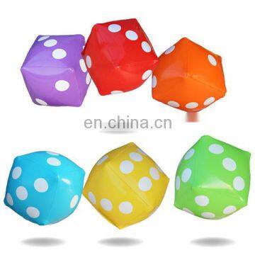 Inflatable dice for party