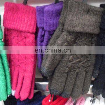 unisex touch screen knitted warm acrylic china glove manufacturer