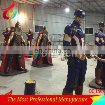 Superhero character life-size statue for sale