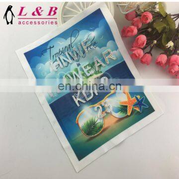 2017 wholesale new design 3D digital printing patch