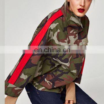 OEM High Quality Winter Camouflage Military Jacket For Women photo-4