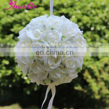 Wholesale 25cm Rose artificial wedding flower ball