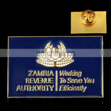 custom metal company uniform name badge hotel nameplate lapel pin