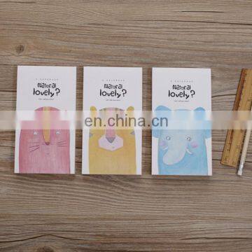 Personalized cute mini writing notebooks for kids