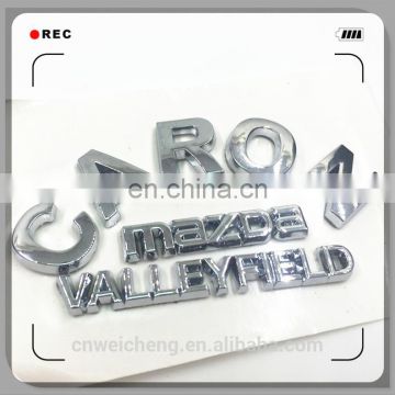 Customized Chrome Car sticker