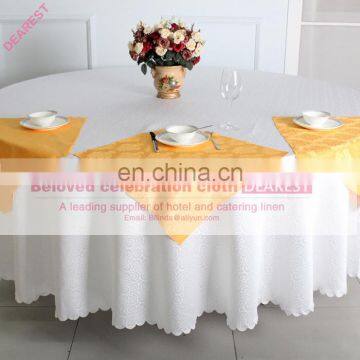 Hotel Wedding Restaurant White Table Clothes photo-2