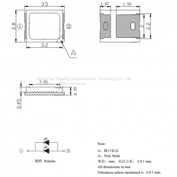 2835 Patch 0.5W Dark Red 660-670NM Plant Light LED Lamp Beads photo-2
