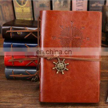 Vintage Leather Writing Notebook Refillable Paper Diary Notebook Classic Daily Use Gifts photo-2