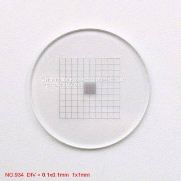 Diameter 24mm Stereo Microscope Eyepiece Stage Micrometer Ocular Graticule Ruler for Olympus Microscope CX23 BX SZX Series photo-5