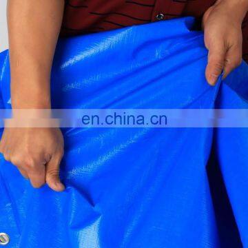 4cm welding size woven fabric materials PE tarpaulin for railway station cover