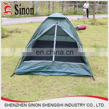 Quality Products 2 Man Single Layer Cheap Camping Dome Tent for sale