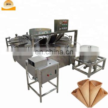 Automatic egg roll machine and ice cream cone making baking machine