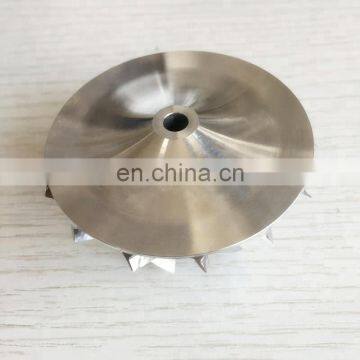 RHF5V 39.98/56.00mm 7+7 Blades High Performance Turbo Billet/milling/aluminum 2618 Compressor Wheel for VB13