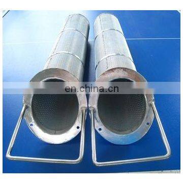 Hydraulic Pressure 1 Micron Filter Stainless Steel 304 Perforated Sheet Portable Basket Oil Filter Export to America photo-5