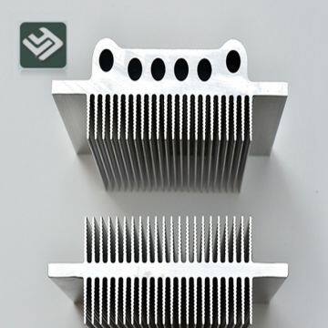 Aluminum Profile Radiator Aluminium Extrusion Case Heat Sink CNC Machining Aluminum Parts photo-4