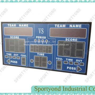 Multi-functions Electronic Scoreboard for basketball handball volleyball