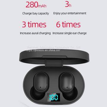 TWS Wireless 5.0 Earphone Noise Cancelling LED Display Mic Handsfree Headphone photo-2