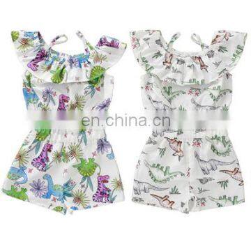 A0234# Baby Girl Sets Summer Dinosaurs Top + Shorts 2Pcs Girls Sets Children'S Sweater