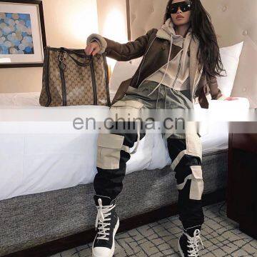 Fashion Women Sexy Cargo Pockets Drawstring Sweat Pants Joggers photo-4