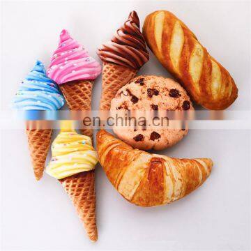 Cute Stuffed Dog Squeaky Toys Plush Vegetables Meat Chew Dog Toys photo-3