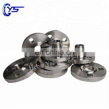 Industrial Pipe Adapter Collar Forging 6 Hole Carbon Steel Plate Flange