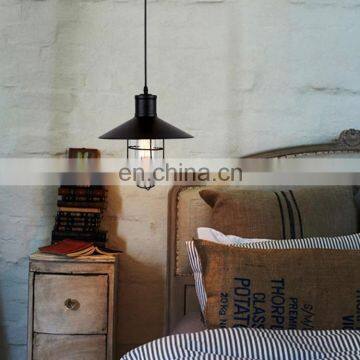 Gloss Lamp Shade Black Economical Custom Design Retro Vintage Pendant Light photo-4
