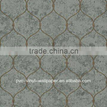 fashion commercial wallcovering/wallpaper papier peint dans la couleur de l'or