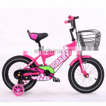 16 inch high quality steel frame cool style kids bicycle children bike with training wheel