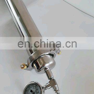 Molecular Sieve Filter Drier for butane recovery in Closed Loop cbd extractor system