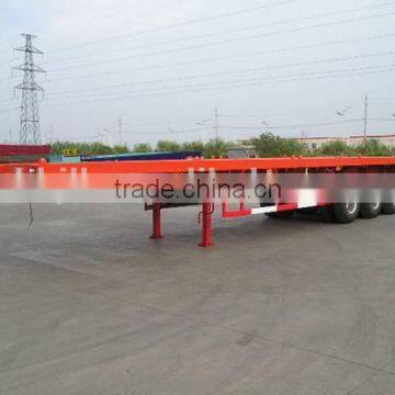 Dongfeng brand tri-axle flatbed semi-trailer for sale