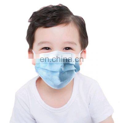 Adjustable Earloop mask in stock  Breathable Skin Care disposable  kids mask face with Logo Printed