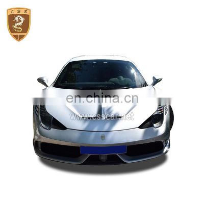 Best Price Special Style Fiberglass Front Bumpers For Ferra-ri 458