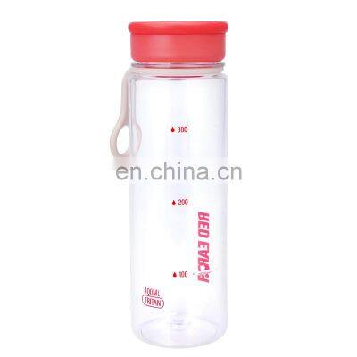 Summer New Product 400ml Customized Water Bottle With Holder Plastic Drink Bottle Tritan Material Eco Friendly photo-5